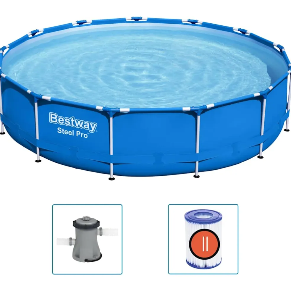 Bestway Framezwembad Steel Pro 396x84 cm
