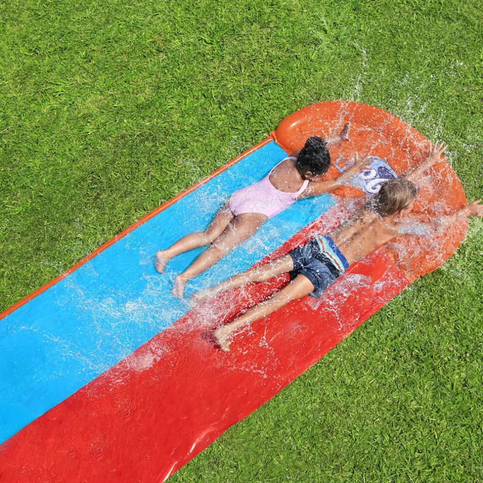 Bestway H2OGO Waterglijbaan Tsunami Splash Ramp Double Slide