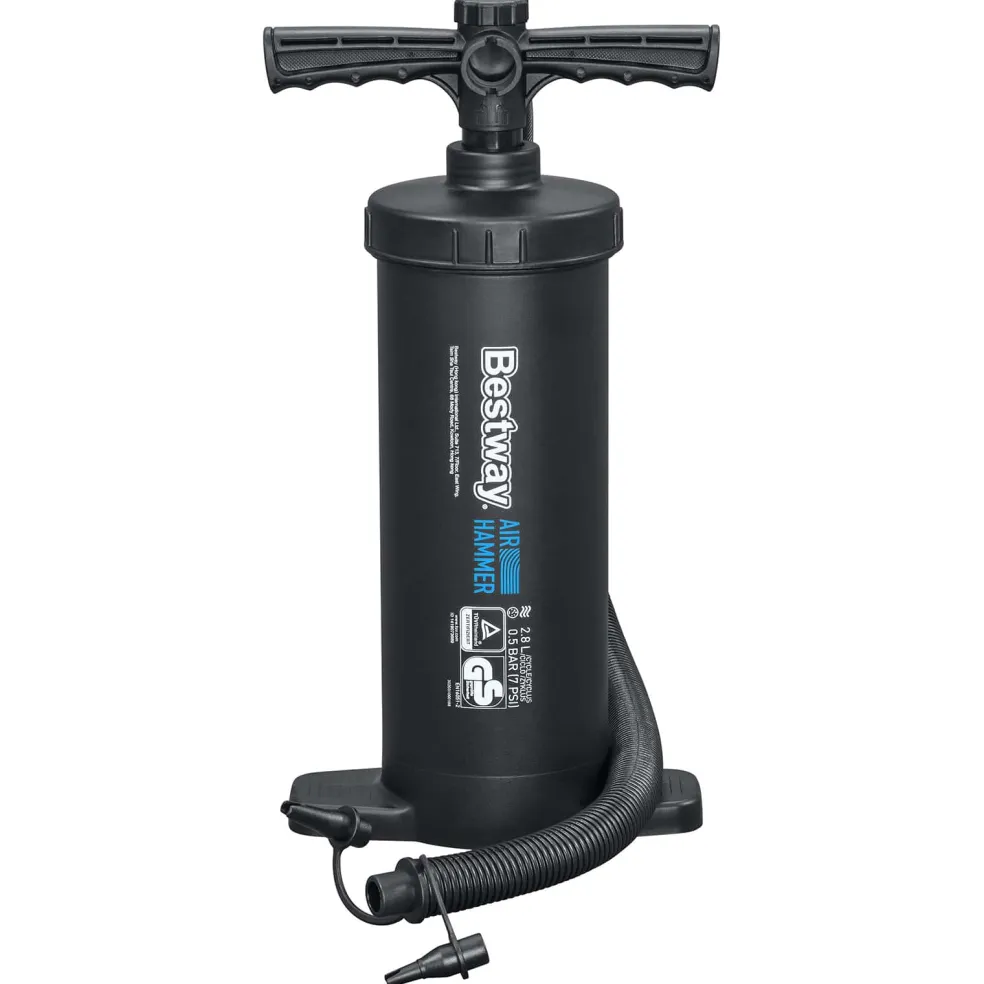 Bestway Opblaasbare boot Grijs en Wit 3,64 x 1,66 m PVC