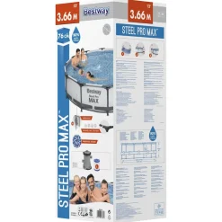 Bestway Steel Pro MAX Zwembadset 366x76 cm