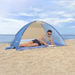 Bestway Strandgrond Tent Paars 2 x 1,2 x 0,95 m 190 T Polyester Stof