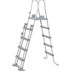 Bestway Zwembadset Power Steel rechthoekig 412x201x122 cm