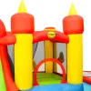 Happy Hop Springkussen met glijbaan en plonsbad 410x385x220 cm PVC