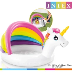 Intex Pierenbadje Eenhoorn 127x102x69 cm
