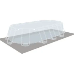 Intex Prism Frame Zwembadset ovaal 610x305x122 cm 26798GN