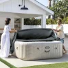 INTEX Spa Deksel INTEX Donkergrijs 196 x 196 x 72 cm PVC en PU