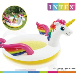 Intex Sproeibad Eenhoorn 272x193x104 cm