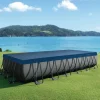 INTEX Zwembadcover 732 x 366 cm Rechthoekig PVC en PET
