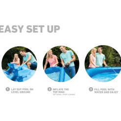 Intex Zwembad Easy Set met filtersysteem 457x84 cm