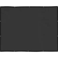 vidaXL Aanhangwagennet 1,5x2,2 m HDPE zwart