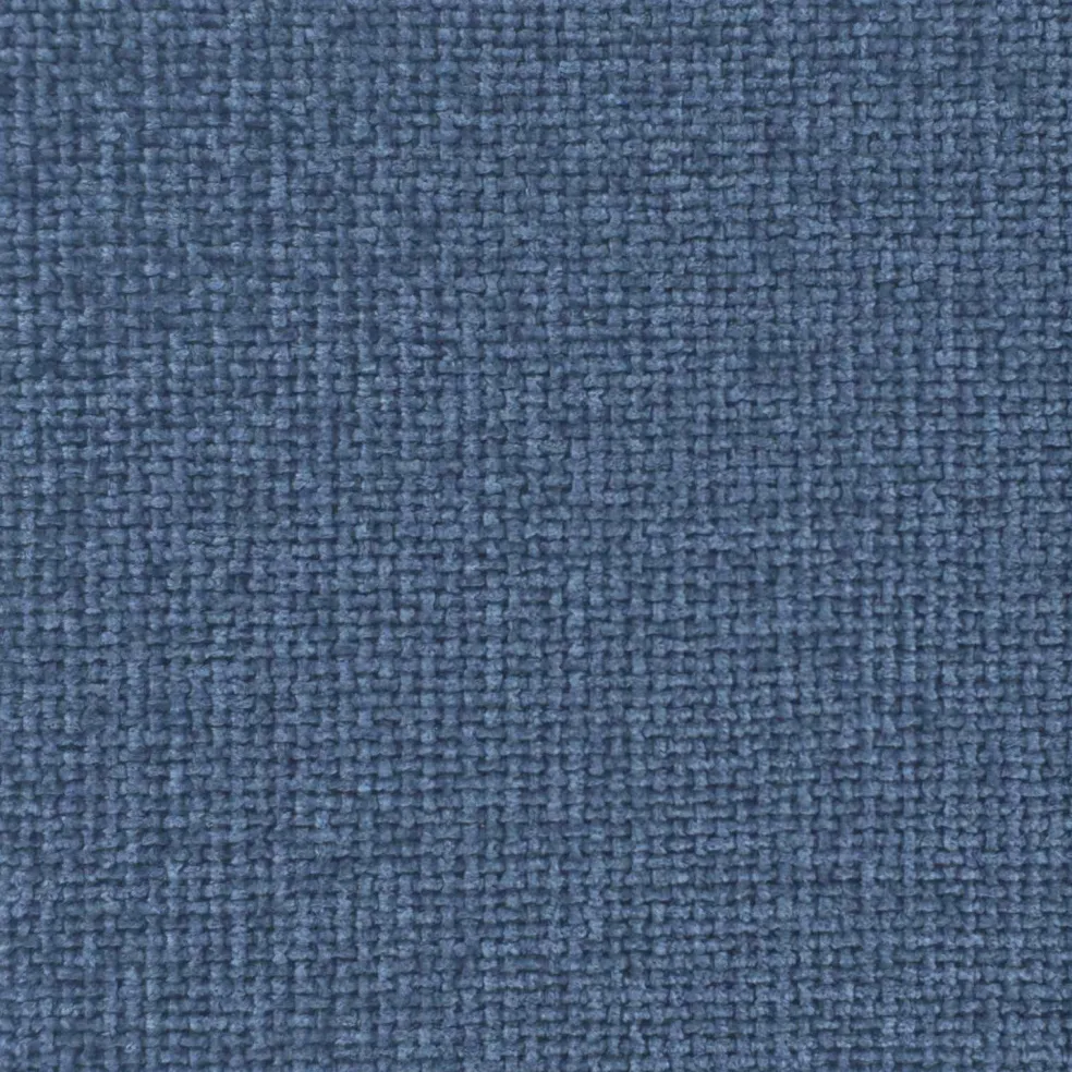 vidaXL Accentstoel Blauw Chenille Stof