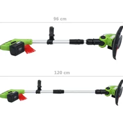 vidaXL Accugrastrimmer met accu 20 V 1500 mAh Li-ion