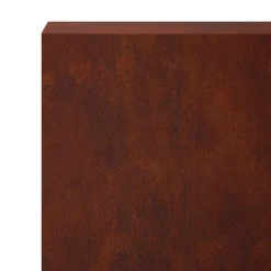 vidaXL Afdekprofiel voor tuinafboording 2 st 100 x 10 x 15 cm