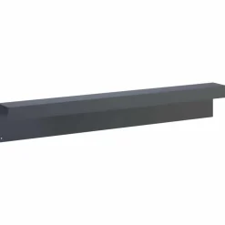 vidaXL Afdekprofiel voor tuinafboording 2 st 100 x 10 x 15 cm Staal