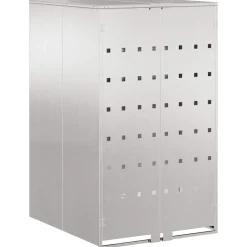 vidaXL Afvalcontaineropslag met gasliftdeksel voor 240L container
