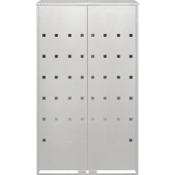 vidaXL Afvalcontaineropslag met gasliftdeksel voor 240L container