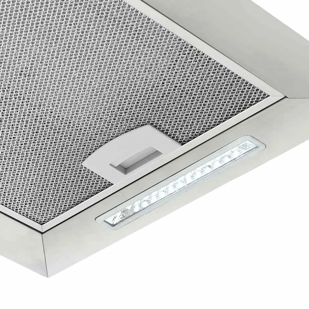 vidaXL Afzuigkap hangend met aanraaksensor LCD 37 cm roestvrij staal