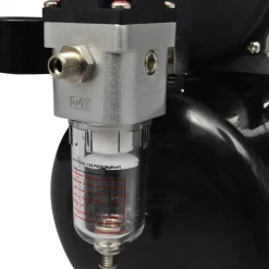 vidaXL Airbrush Compressorset met 2 pistolen