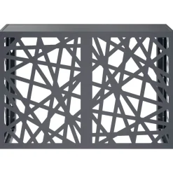 vidaXL Airconditioner hoes Antraciet 90 x 40 x 60 cm Staal