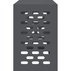 vidaXL Airconditioner hoes Antraciet 90 x 40 x 60 cm Staal