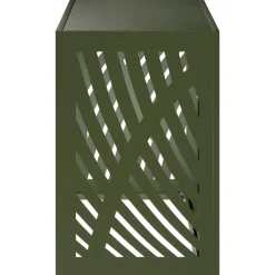 vidaXL Airconditioner hoes Olijfgroen 90 x 40 x 60 cm Staal