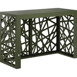 vidaXL Airconditioner hoes Olijfgroen 90 x 40 x 60 cm Staal