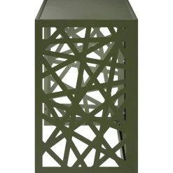 vidaXL Airconditioner hoes Olijfgroen 90 x 40 x 60 cm Staal