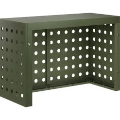 vidaXL Airconditioner hoes Olijfgroen 90 x 40 x 60 cm Staal