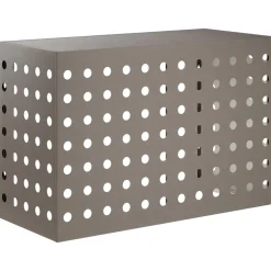 vidaXL Airconditioner hoes Roestkleurig 90 x 40 x 60 cm weervast staal