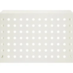 vidaXL Airconditioner hoes Wit 90 x 40 x 60 cm Staal