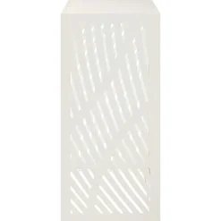 vidaXL Airconditioner hoes Wit 110 x 50 x 105 cm Staal