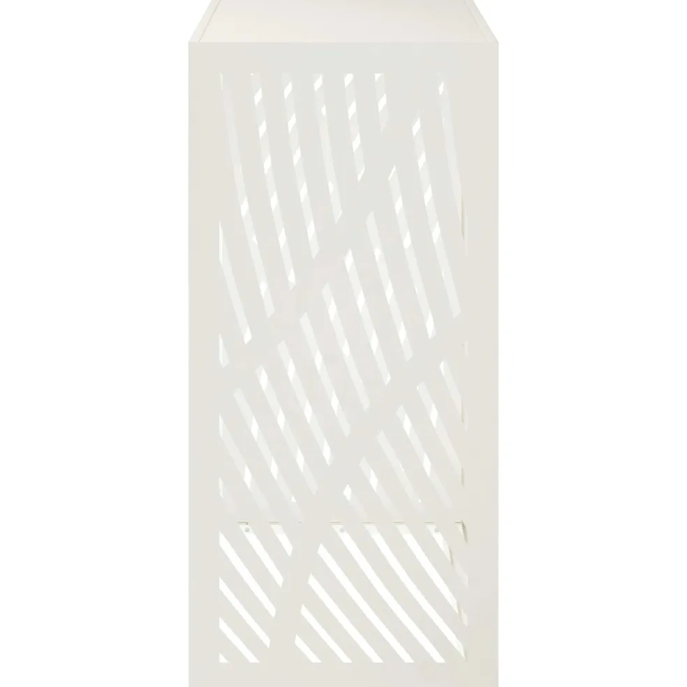 vidaXL Airconditioner hoes Wit 110 x 50 x 105 cm Staal