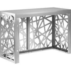 vidaXL Airconditioner hoes zilver 90 x 40 x 60 cm Gegalvaniseerd staal