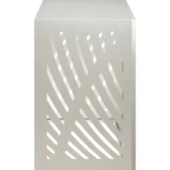 vidaXL Airconditioner hoes zilver 90 x 40 x 60 cm Roestvrij staal