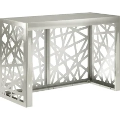 vidaXL Airconditioner hoes zilver 90 x 40 x 60 cm Roestvrij staal