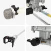 vidaXL Airless Verfspuit 10 m spuitslang 220V 2L/min 227 bar Zwart