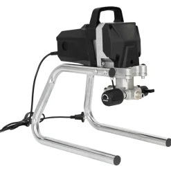 vidaXL Airless Verfspuit 10 m spuitslang 220V 2L/min 227 bar Zwart