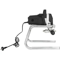vidaXL Airless Verfspuit 10 m spuitslang 220V 2L/min 227 bar Zwart