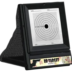vidaXL Airsoft Doel Zwart 19 x 26 x 25 cm Kunststof