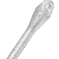 vidaXL Anker inklapbaar 3,2 kg smeedijzer zilverkleurig