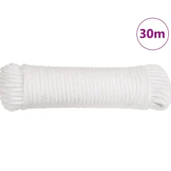 vidaXL Anker met touw inklapbaar 4 kg thermisch verzinkt gietijzer