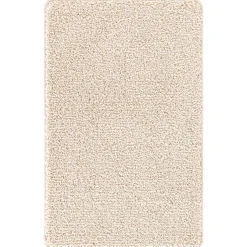 vidaXL Antislip Badmat Crème 50 x 80 cm PP