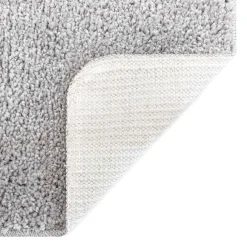 vidaXL Antislip Badmat Grijs 50 x 80 cm PP