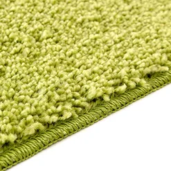 vidaXL Antislip Badmat met Toilet Cut Groen 50 x 50 cm PP
