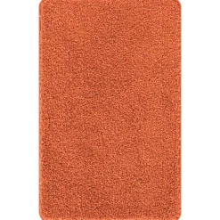 vidaXL Antislip Badmat Oranje 50 x 80 cm PP