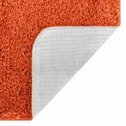 vidaXL Antislip Badmat Oranje 50 x 80 cm PP