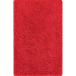 vidaXL Antislip Badmat Rood 50 x 80 cm PP