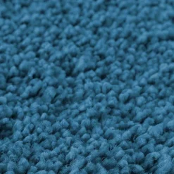 vidaXL Antislip Badmat Set 2 st Blauw 50 x 50 cm PP