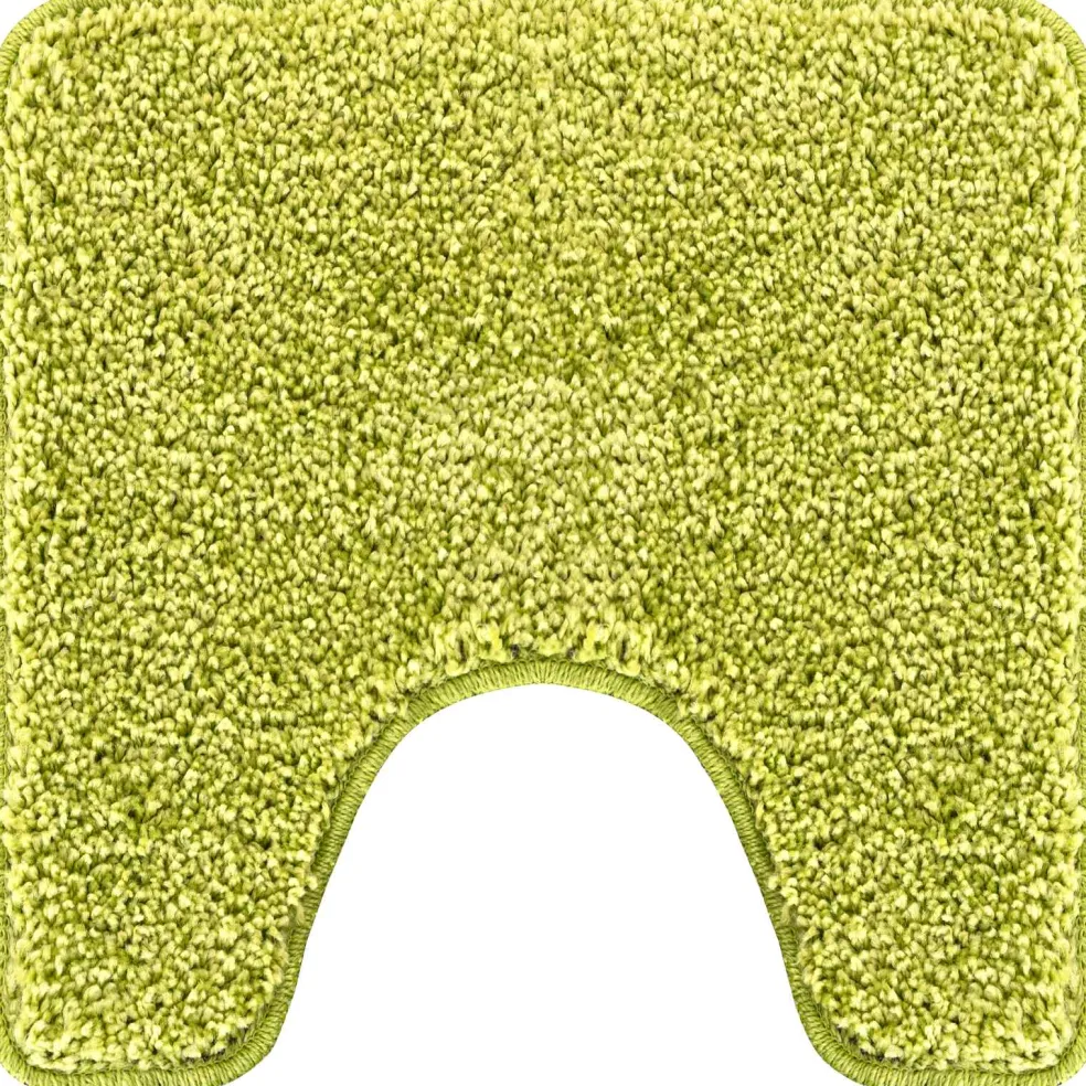 vidaXL Antislip Badmat Set 3 st Groen 50 x 80 cm PP