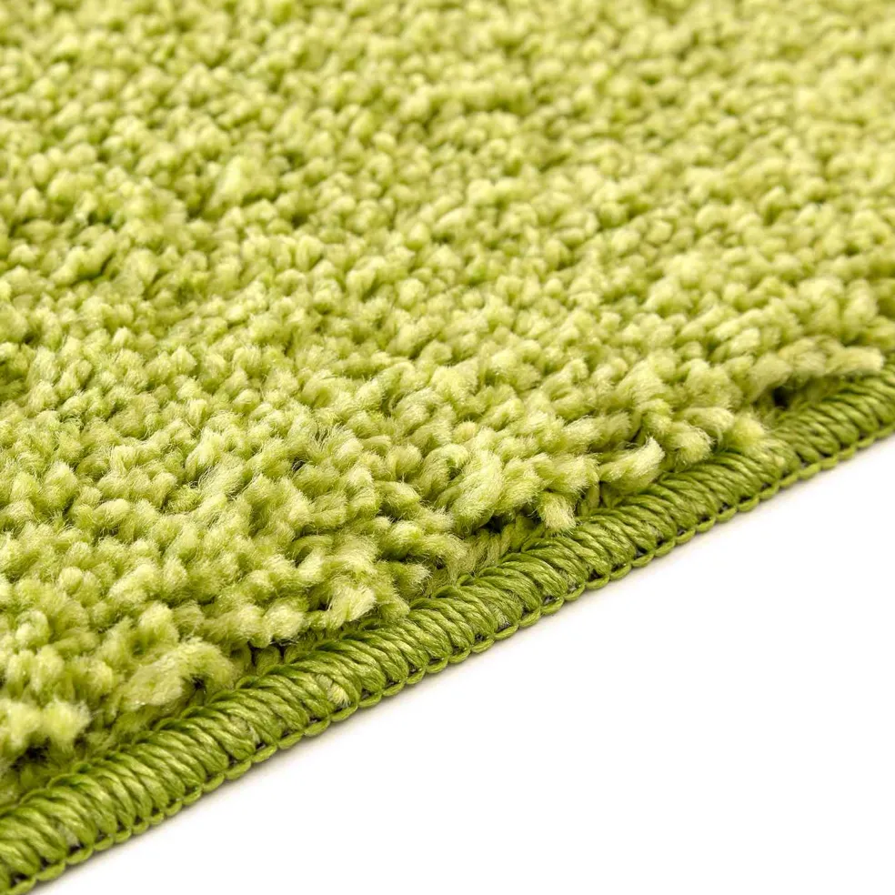 vidaXL Antislip Badmat Set 3 st Groen 50 x 80 cm PP